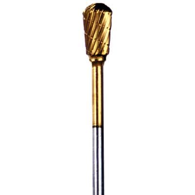 Abbott-Robinson® TNT™ Titanium Nitride Coated Carbide Burs, HP, Pear Dual Cut, #53A thumbnail 2