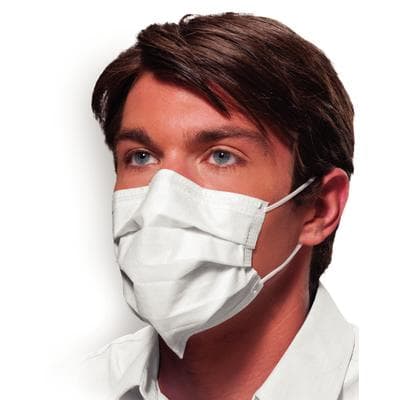 Crosstex Ultra Sensitive FogFree Earloop Mask with Secure Fit Technology, ASTM Level 3, White, 40/Box, GCFCXSFSF thumbnail 26