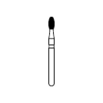 Midwest ONCE Sterile Diamond Burs 379-018F, Fine Grit, Egg/Football Shape, Friction Grip, 25/Pk, 1379018F thumbnail 14