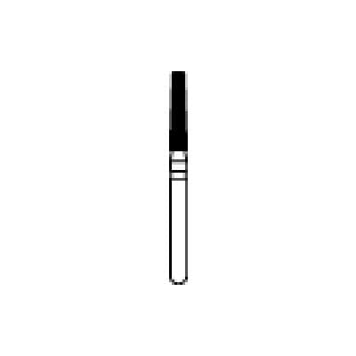 Midwest Once Single Use Diamond Bur – FG, Super Coarse, Taper Modified Flat End, #847KR-018, 1.8 mm Diameter, 8.0 mm Length, 25/Pkg thumbnail 13