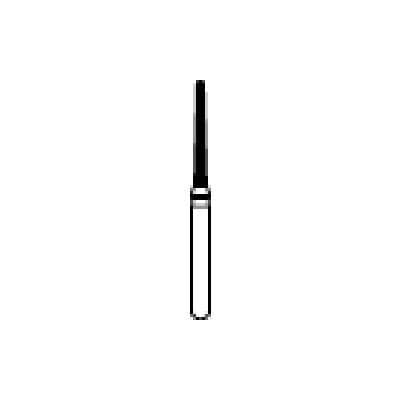 Midwest ONCE Sterile Diamond Bur 850-012C, Coarse, Taper Round End, Friction Grip, 1.2 mm Diameter, 10.0 mm Length, 25/Pk, 1850012C thumbnail 13