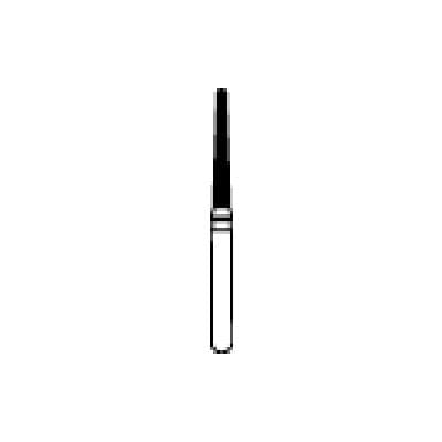 Midwest ONCE Sterile Diamond Bur 850-014C, Coarse, Taper Round End, Friction Grip, 1.4 mm Diameter, 10.0 mm Length, 25/Pk, 1850014C thumbnail 13