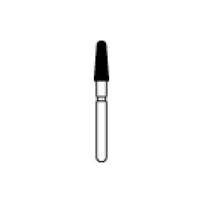 Midwest ONCE Sterile Diamond Burs 855S-016C, Coarse, Taper Round End, Friction Grip Short Shank, 1.6 mm Diameter, 6.0 mm Length, 25/Pk, 1855S016C thumbnail 14