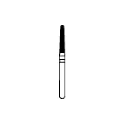 Midwest Once Sterile Single-Use Diamond Bur, #856-016M, Medium Grit, Taper Round End, Friction Grip, 1.6 mm Diameter, 8.0 mm Length, 25/Pkg, 1856016M thumbnail 12