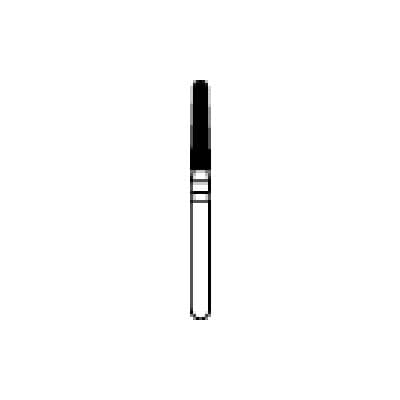 Midwest Once Sterile Diamond Bur, FG #856-018SC, Super Coarse, Taper Round End, 1.8 mm Diameter, 8.0 mm Length, 25/Pk, 1856018SC thumbnail 14