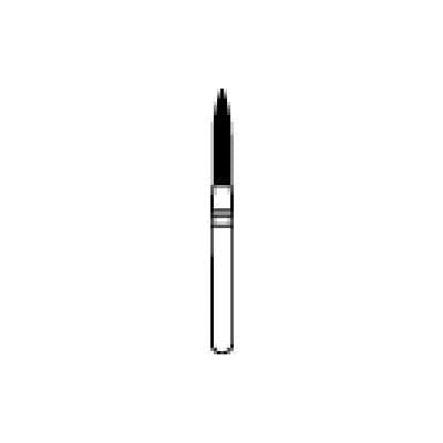 Midwest Once Single Use Diamond Bur – FG, Coarse, Flame, #862, 1.4 mm Diameter, 8.0 mm Length, 25/Pkg, 1862014C thumbnail 13