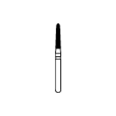 Midwest ONCE Sterile Single-Use Diamond Bur 878K-016C, Coarse, Taper Modified Bevel, Friction Grip, 1.6 mm Diameter, 8.0 mm Length, 25/Pk, 1878K016C thumbnail 12