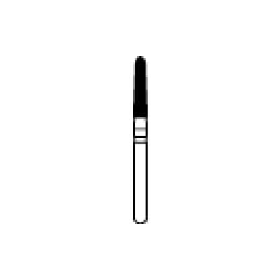 Midwest ONCE Sterile Single-Use Diamond Bur 878K-018SC, Super Coarse, Taper Modified Bevel, FG, 1.8mm Diameter, 8.0mm Length, 25/Pk thumbnail 5