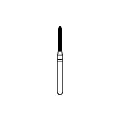 Midwest Once Single Use Diamond Bur – FG, Coarse, Cylinder Bevel End, #885, 1.2 mm Diameter, 8.0 mm Length, 25/Pkg, 1885012C thumbnail 12