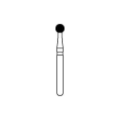 Midwest Once Single Use Diamond Bur, FG, Coarse, Round, #801/023, 2.3 mm, 25/Pkg, 1801023C thumbnail 13