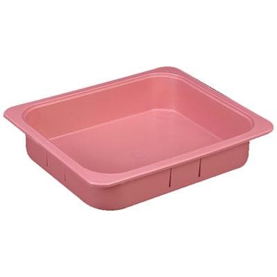 Plasdent Operation Tub, Coral, 9-3/8" W x 11-1/2" L x 2-5/8" H, Autoclavable, 500TB-6 thumbnail 2