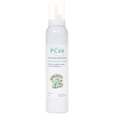 PCxx One Minute 1.23% APF Topical Fluoride Foam, Luscious Lime, 4.4 oz Bottle, FL-210-FM-LM - PCxx Topical Foam, 1.23% APF,  Luscious Lime, FL-210-FM-LM - Image 1