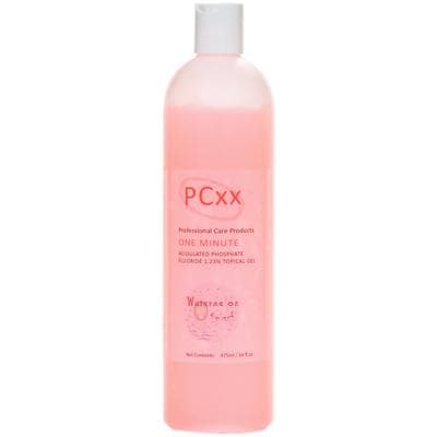 PCxx™ One Minute APF Gel, 1.23% Acidulated Phosphate Fluoride, Watermelon Splash, 16 oz Bottle, NDC 62007-0813-16 - PCxx™ One Minute APF Gel, 16 oz Bottle - Watermelon - Image 1