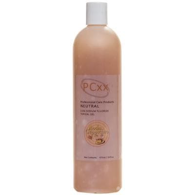 PCxx™ 2.0% Sodium Fluoride Neutral Gel, 16.6 oz Bottle, Mocha Cappuccino, NDC 62007-0829-16 - PCxx™ 2.0% Sodium Fluoride Neutral Gel, 16.6 oz Bottle - Mocha Cappuccino - Image 1