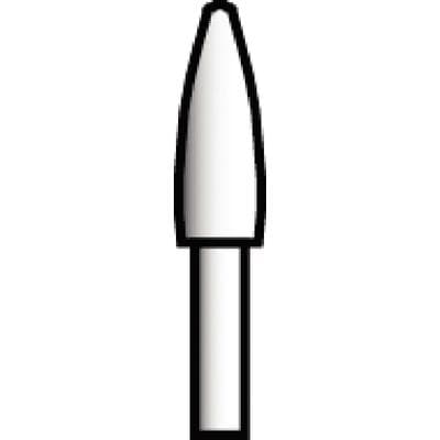 Midwest Trimming & Finishing Carbide Bur, #7803, Bullet, 12-Blade, Friction Grip, 1.2mm Diameter, 3.0mm Length, 10/Pk, 389509 thumbnail 9