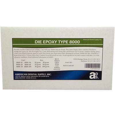 Die Epoxy Type 8000 System, Die Epoxy - Blue, 50 g - Die Epoxy Type 8000 System, Die Epoxy - Blue, 50 g - Image 1