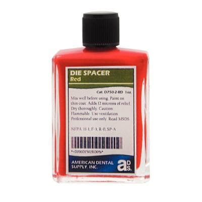 Die Spacer Refill, Red, 1 oz Bottle, D 750-2-M thumbnail 3