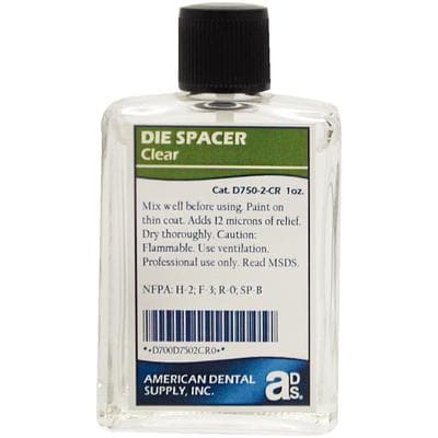 Die Spacer Refill, Clear, 1 oz Bottle thumbnail 6