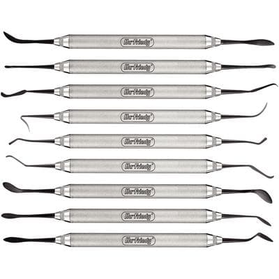 Hu-Friedy Goldfogel XTS Composite Instrument Anterior/Posterior Set, 9-Piece, Satin Steel, #6S thumbnail 4
