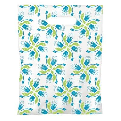 Dental Scatter Bags, Pinwheels Design, 7-1/2" W x 10" H, White, 100/Pkg - Dental Scatter Bags – 100/Pkg - Pinwheels, 7-1/2 W x 10 H, 100/Pkg - Image 1