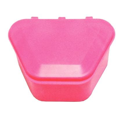 Keystone Pink Denture Storage Boxes, 1-3/4" Deep, 12/Box thumbnail 3