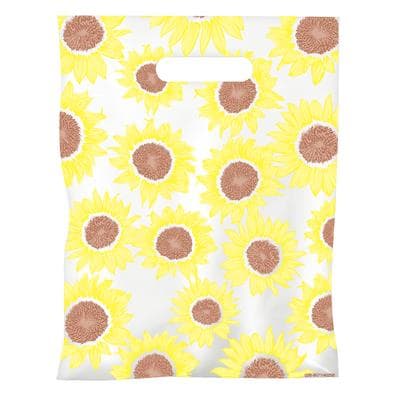 Dental Scatter Bags, Sunflowers Design, 7.5" W x 10" H, 100/Pkg - Dental Scatter Bags – 100/Pkg - Sunflowers, 7 1/2" W x 10" H - Image 1