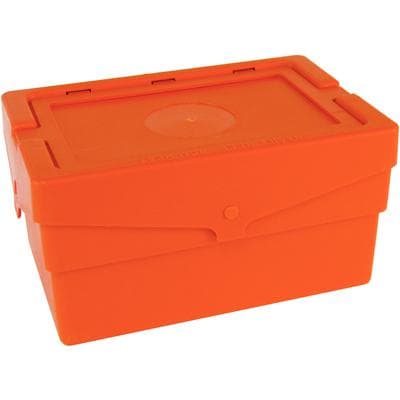 Keystone Medium Plastic Mailer, Desert Flame, 6" x 3-3/4" x 3-1/4", 5 oz, 1/Pkg - Medium Plastic Mailer - Medium Plastic Mailer Desert Flame - Image 1