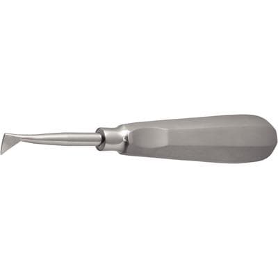 Nordent Surgical Elevator Cryer #45, Medium Flag, Right, Stainless Steel Handle, Single End, Standard Blade thumbnail 9
