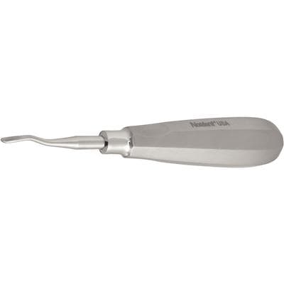 Nordent Surgical Elevator #46R, Back-Action Bend, Standard Blade, 3.2mm, Hexagonal Handle, Single End, Stainless Steel thumbnail 8