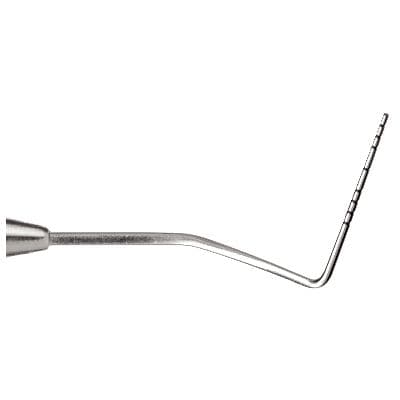 Nordent Periodontal Probe N116, Williams, Offset, Double-End, Non-Color-Coded, Standard Round Handle, 1-2-3-5-7-8-9-10 mm Markings thumbnail 3