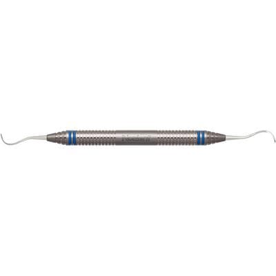 Nordent Universal Curette #17/18 McCall, Double-End, DuraLite ColorRings Handle, 1/Pkg thumbnail 5