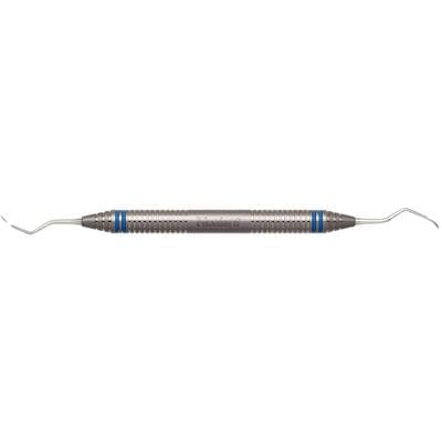 Nordent Sickle Scaler #204 Indiana University-Fort Wayne, Posterior, Double End, DuraLite® ColorRings™ Handle, Stainless Steel, 1/Pkg thumbnail 5