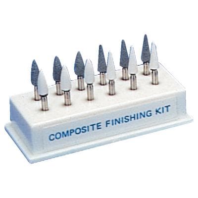 Shofu CompoSite Finishing Kit, Classic Plastic Block, Friction Grip, 12 Stones, 1/Pk, #0302 thumbnail 15