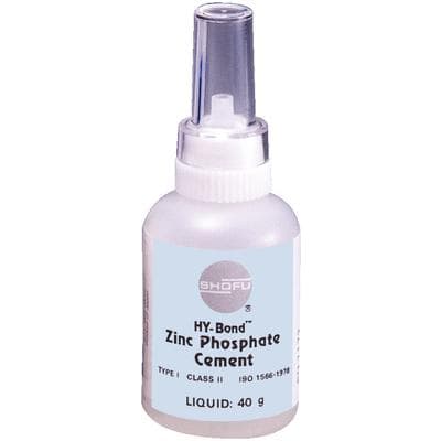Shofu Hy-Bond Zinc Phosphate Cement Liquid, 25 ml Bottle, 1172 thumbnail 8