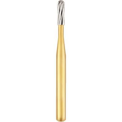Express Line® Lab Metal Finishing Carbide Bur, FG Standard, Round End Cylinder, #EL-5, 1.2 mm Diameter, 3.8 mm Length, 10/Pkg thumbnail 5