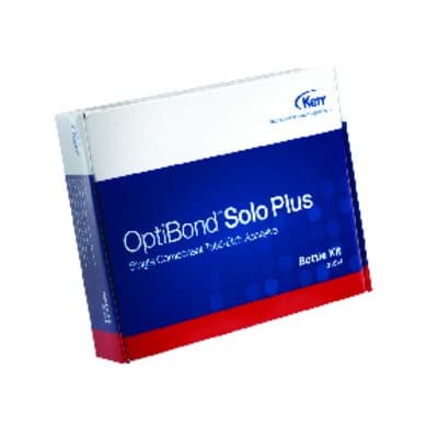 Kerr OptiBond Solo Plus Total-Etch Adhesive Bottle Kit, 2 x 5 mL Bottles, 3 g Gel Etchant Syringe, 20 Tips, 25 Mixing Wells, 100 Applicator Tips, #31514 thumbnail 25