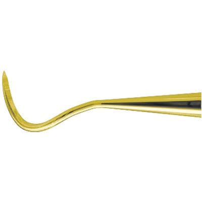 American Eagle Eagle Claw Sickle Scaler, Posterior, Double-Ended, EagleLite Resin Handle, 3/8 Inch, Red, 1/Pk, AESECX thumbnail 8