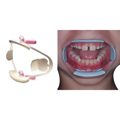 Premier ComfortView Lip & Cheek Retractor, Universal, White, 2/Box, 9061381 thumbnail 18
