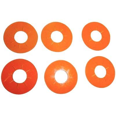 Spring Health The Cure Eye Shields, Orange, 8mm, 6/Pkg thumbnail 7
