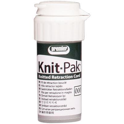 Knit-Pak Knitted Retraction Cord, Non-Impregnated, Size 000, Green, 100" (254 cm), 1/Pk, 9007551 thumbnail 17