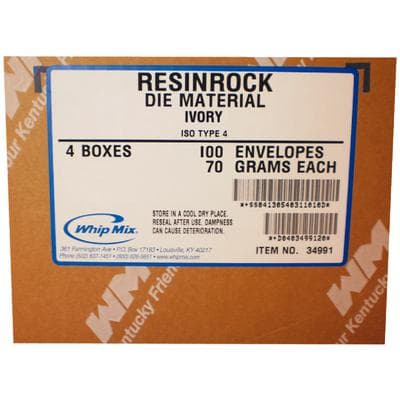 Whip Mix ResinRock Pre-weighed 70g Envelopes, Ivory, 100/Case thumbnail 2