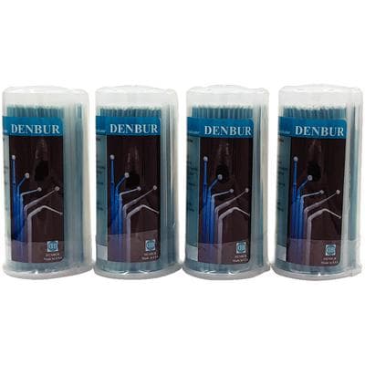 Magic-Brush™ Double Bending Micro Applicators Easy-Shake 600 Series - Teal, Medium, 600/Pkg thumbnail 2