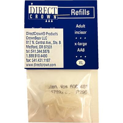 DirectCrown® Adult Anterior Temporary Crown Refill, Extra Large Upper and Lower Left Incisor, 8/Pkg, AA-8 thumbnail 5
