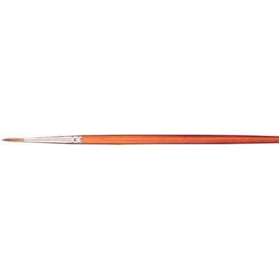 Dixon Red Sable Brush, Size #3, Single Brush - Red Sable Brushes - #3 - Image 1