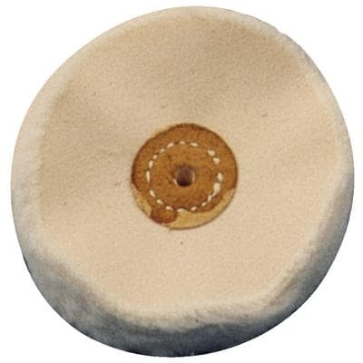 Dixon Muslin Buffs with Leather Centers, Loose, 4" Diameter, 30-Ply - Muslin Buffs with Leather Centers – Loose - 4" diameter, 30-Ply - Image 1