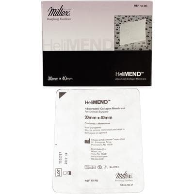 HeliMend Absorbable Collagen Membrane, 30 mm x 40 mm, Sterile, 62-205 thumbnail 7