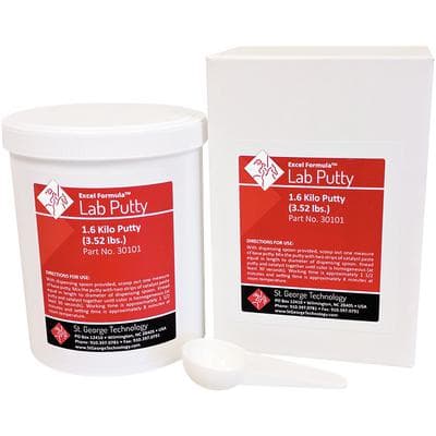 Excel Formula Lab Putty, Polysiloxane Base Only, Slow Set, 3.52 lb (1.6 kg) Tub thumbnail 4