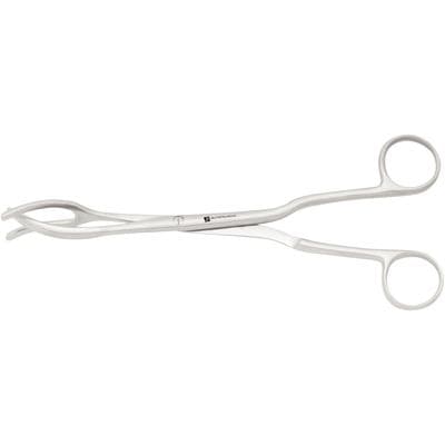 J&J Instruments Sterilizing Forceps, 8" 3-Prong, Stainless Steel, 1/Pkg thumbnail 4