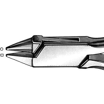 J&J Instruments Bird Beak Pliers #139 Short, Orthodontic, Non-Cutting, Smooth Tip thumbnail 8