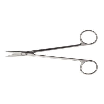 Kelly Scissors 6.25" Straight Serrated, Stainless Steel, 12-275 thumbnail 5